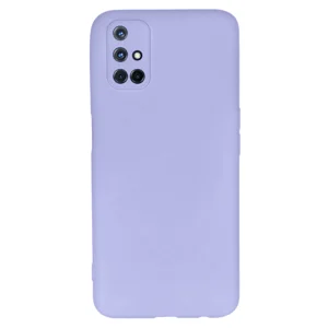 Nettech Samsung Galaxy M31S Uyumlu Nano Arka Koruma Kılıf (Lila) NT-84258