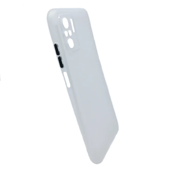 Nettech Xiaomi Redmi Note 10 Uyumlu Ultra Slim Arka Koruma Kılıf (Beyaz) NT-87919 - 3