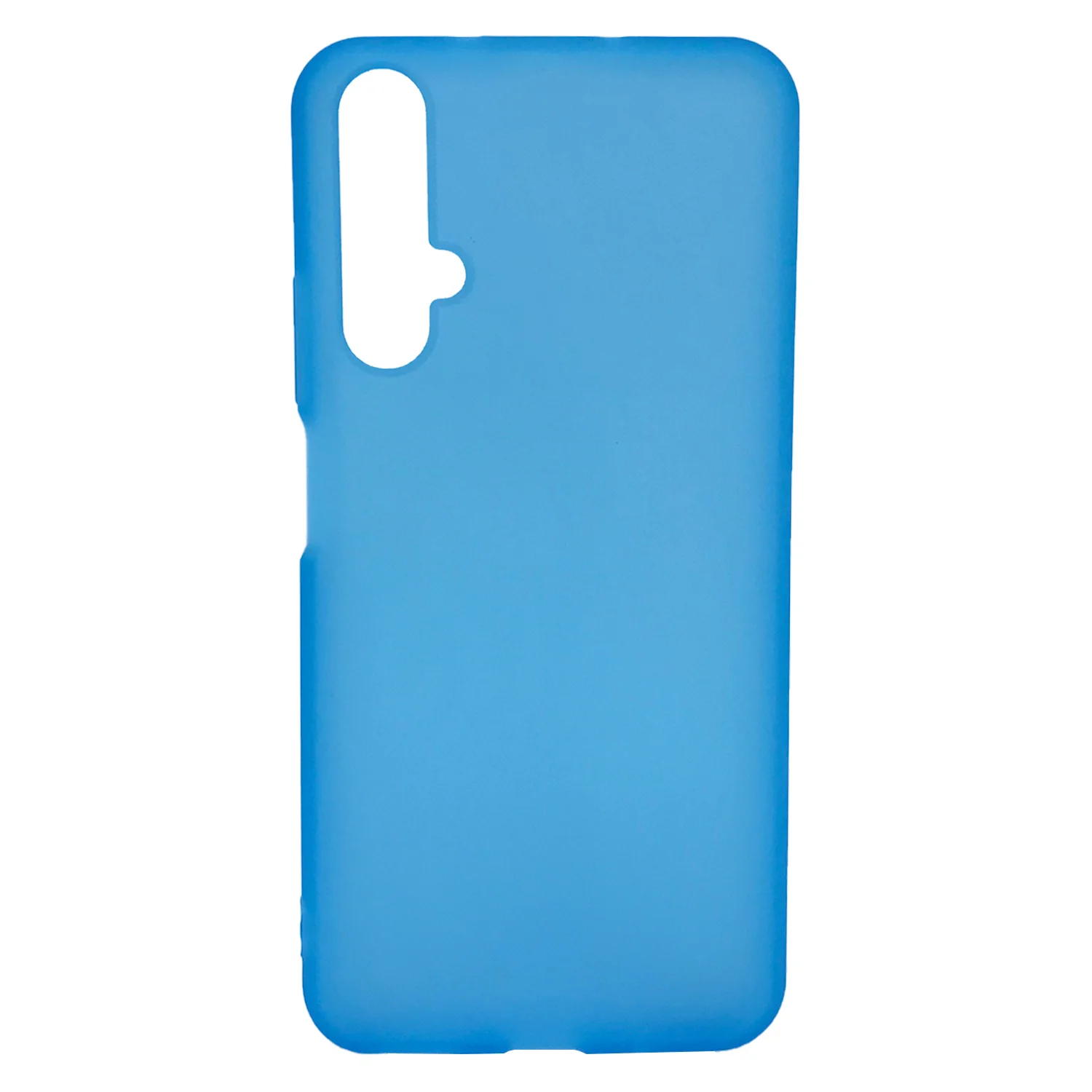 Nettech Huawei Nova 5T Uyumlu Suide Arka Koruma Kılıf (Mavi) NT-81969