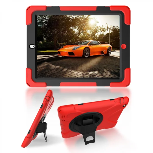 Nettech Apple iPad 4 Uyumlu Sport Seri Arka Koruma (Kırmızı) VR-13955 - 4