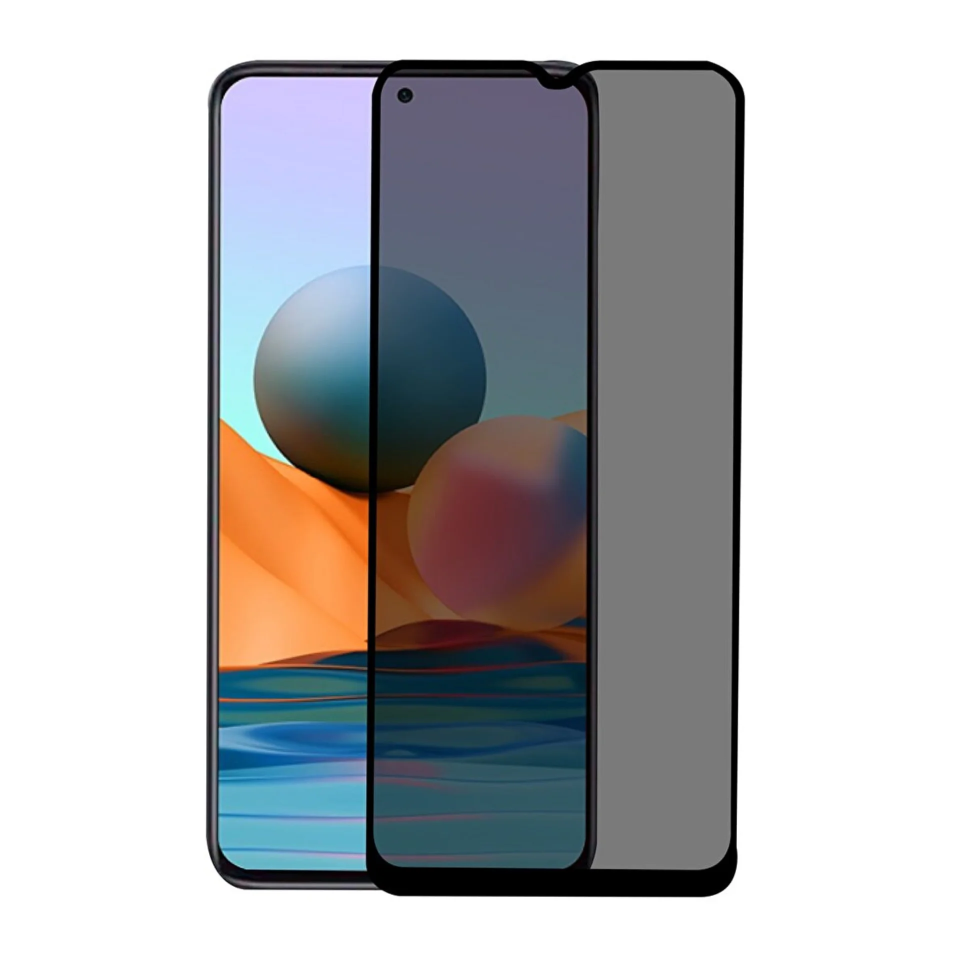 Nettech Xiaomi Redmi 10 Uyumlu Ön Koruma Hayalet Seramik Nano Ekran Koruyucu (Siyah) NT-98728