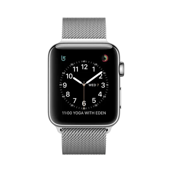 Apple Watch Series 2 - Paslanmaz Çelik - 38mm - GPS - Gümüş