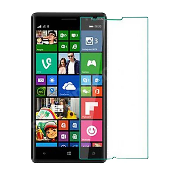 Nettech Nokia Lumia 830 Uyumlu Ön Koruma Cam Ekran Koruyucu NT-18316 - 1