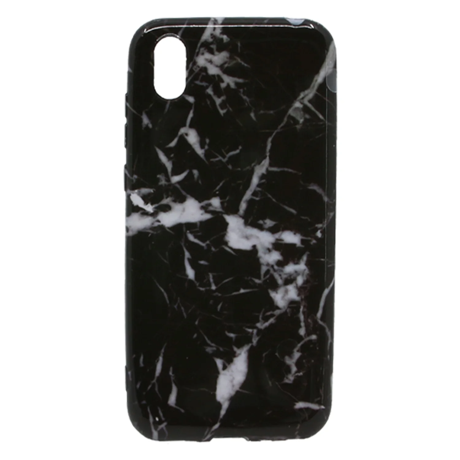 Nettech Apple iPhone XS Uyumlu Mermer Desenli Arka Koruma Kılıf NT-28592