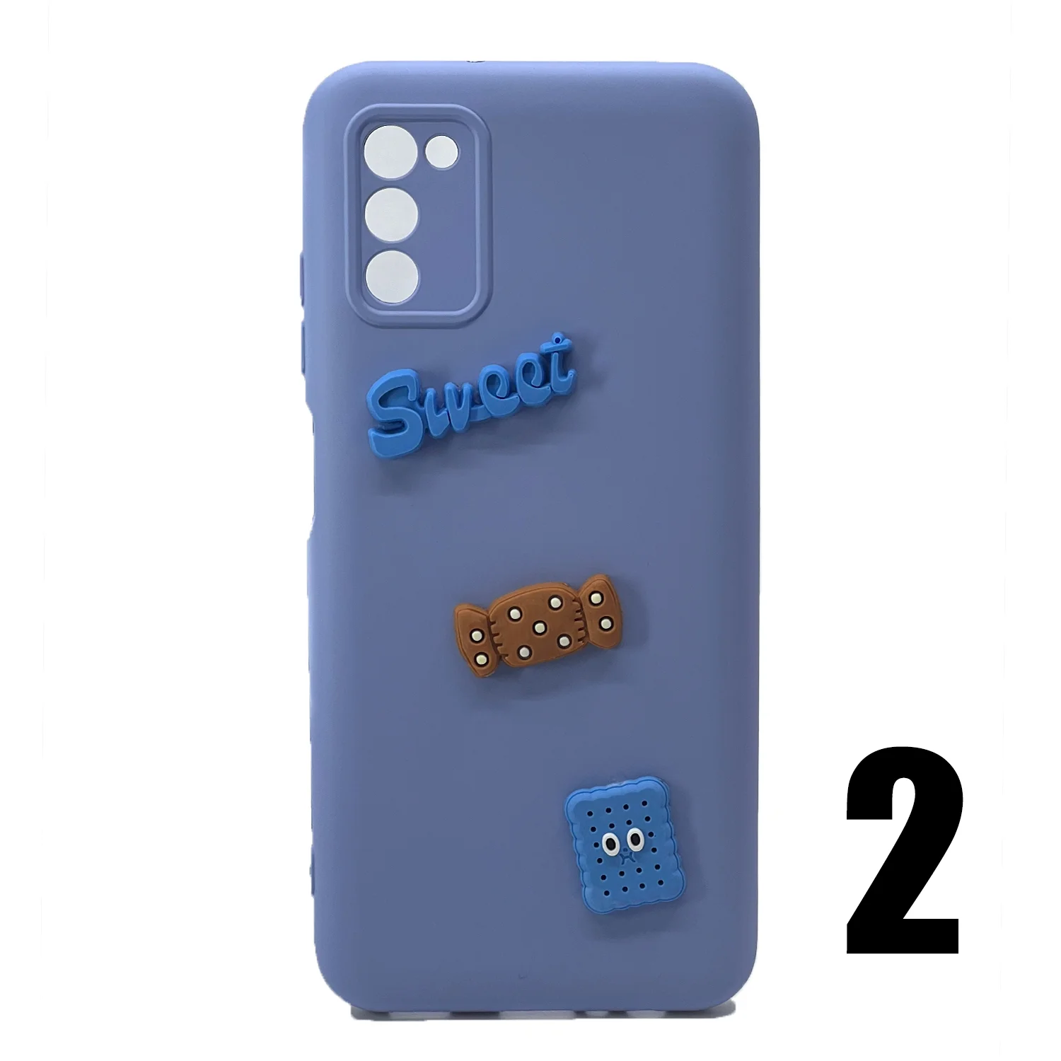 Nettech Samsung Galaxy A03S Uyumlu Maskot Seri Arka Koruma Kılıf (Karışık Renk) NT-106225