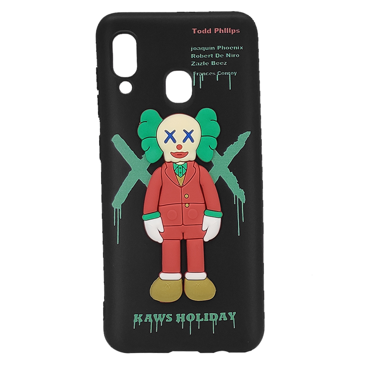 Nettech Samsung Galaxy A30 Uyumlu Joker Case Arka Koruma Kılıf (Siyah) NT-95206