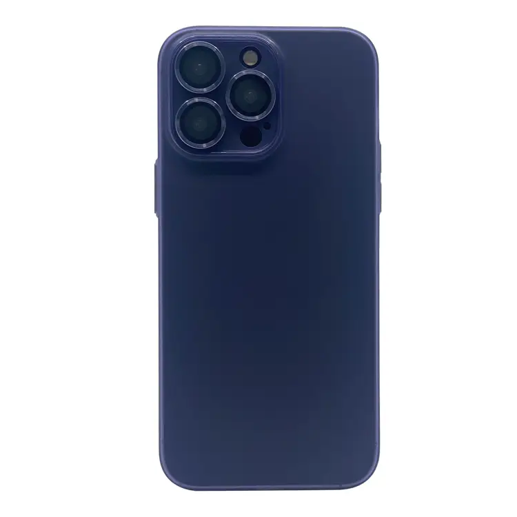 Nettech Apple iPhone 14 Pro Uyumlu Ultra Slim Arka Koruma Kılıf (Derin Mor) NT-100449