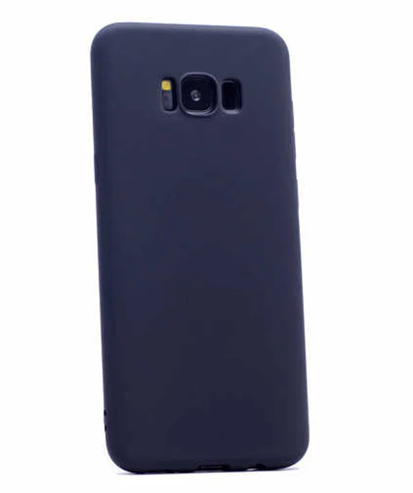 Galaxy S8 Kılıf Zore Premier Silikon Kapak - Siyah - 1