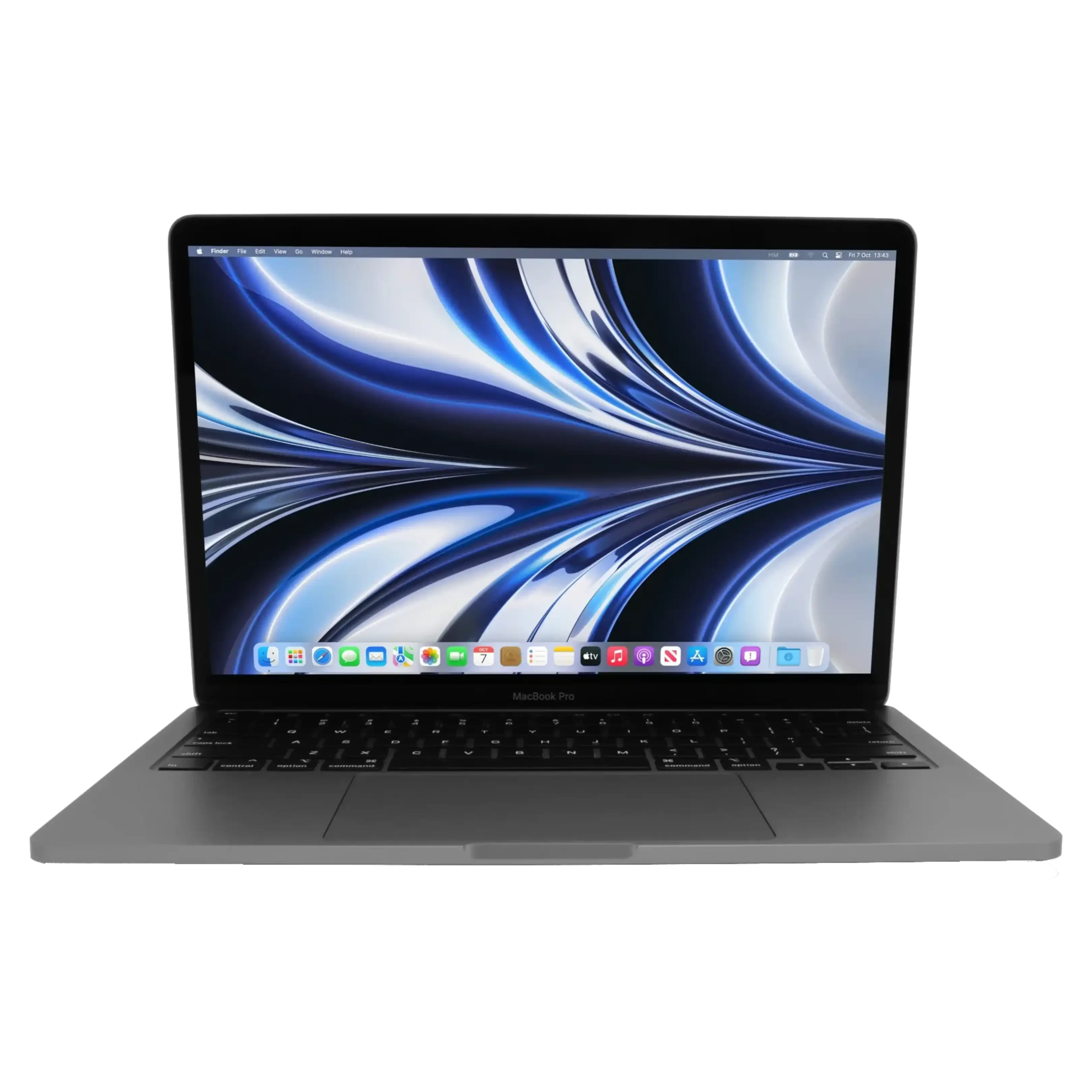 Apple MacBook Pro 13" (13-inch, 2020) - 2.3 GHz Core i7 - 16 GB - 2 TB - Gece yarısı