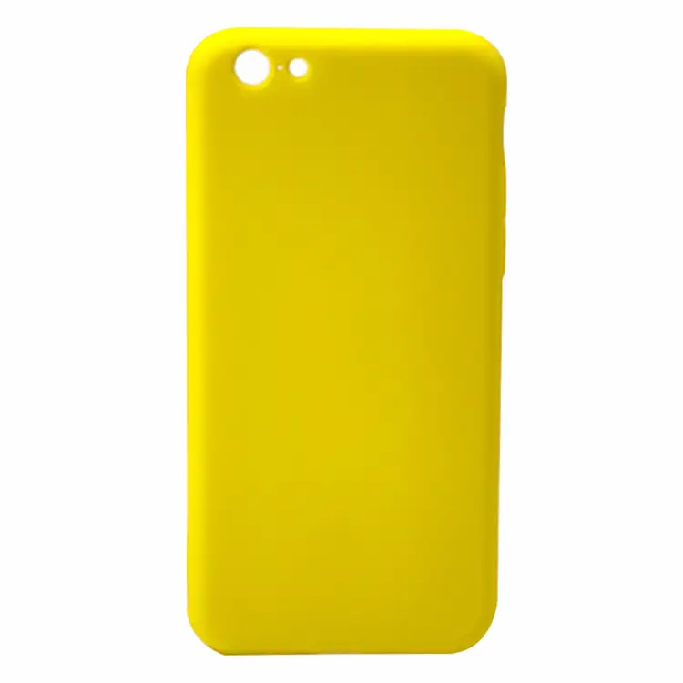 Nettech Apple iPhone 6 Uyumlu Nano Arka Koruma Kılıf (Sarı) VR-19116