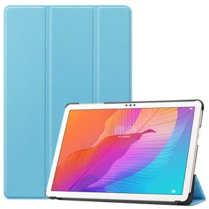 Huawei MatePad T10 Zore Smart Cover Standlı 1-1 Kılıf - Mavi