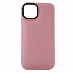 Nettech Apple iPhone 14 Uyumlu Casetify Buff Seri Arka Koruma Kılıf (Pembe) NT-97478