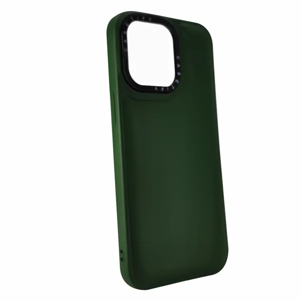 Nettech Apple iPhone 13 Pro Uyumlu Casetify Buff Seri Arka Koruma Kılıf (Yeşil) NT-98210 - 2