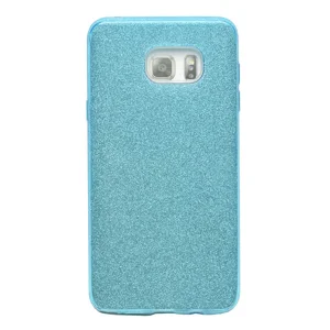 Galaxy Note 5 Kılıf Zore Shining Silikon - Mavi