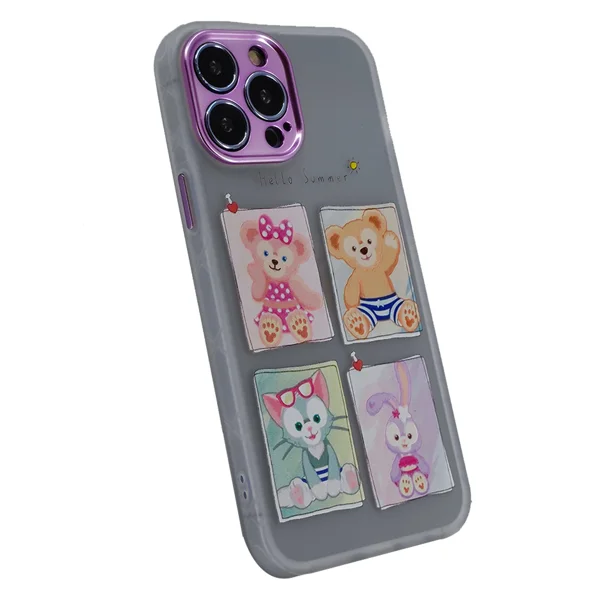 Nettech Apple iPhone 13 Pro Max Uyumlu Lopard Desen Seri Arka Koruma Kılıf (Çeşitli Renk) NT-95292 - 2