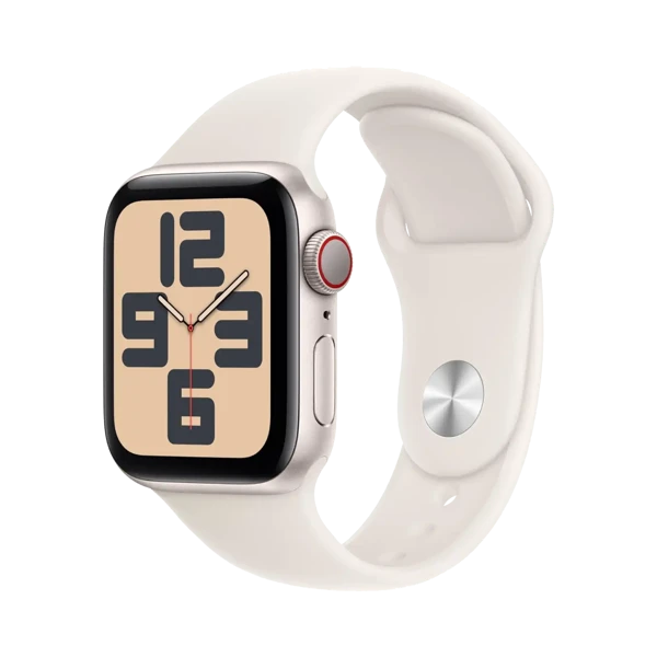 Apple Watch SE 2 - Alüminyum - 40mm - GPS + Cellular - Yıldız Işığı - 1
