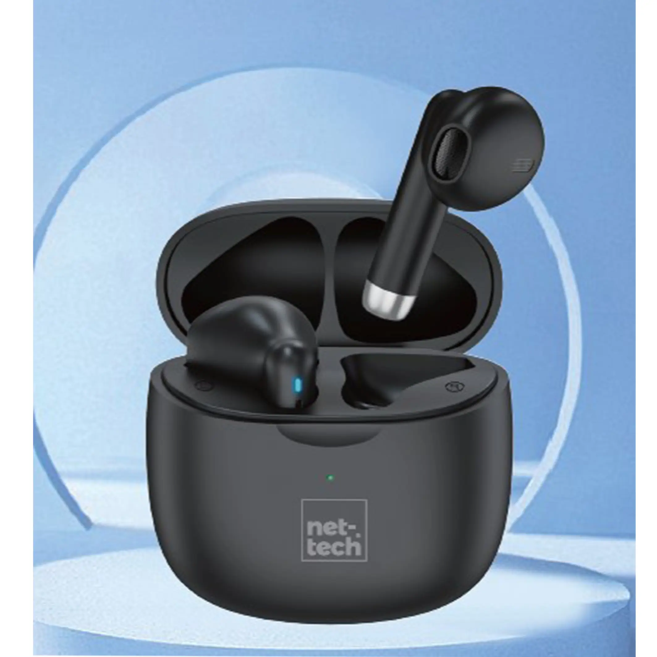 Nettech NT-BTH04 Kulak içi Bluetooth Kulaklık (Siyah) NT-31013