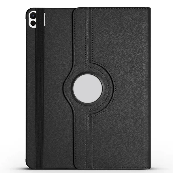 Apple iPad Pro 13 2024 Zore Dönebilen Standlı Kılıf - Siyah - 1