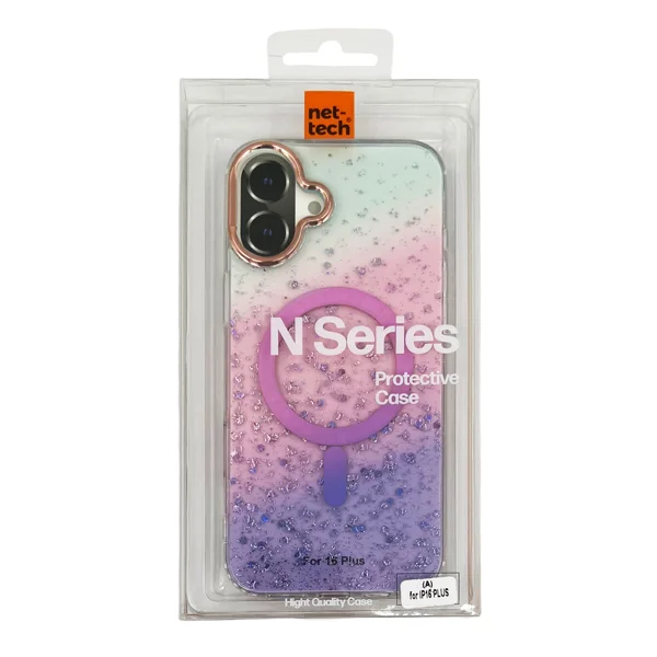 Nettech Apple iPhone 16 Plus Uyumlu NT-N056 Arka Koruma Kılıf (Pembe) NT-110986 - 2