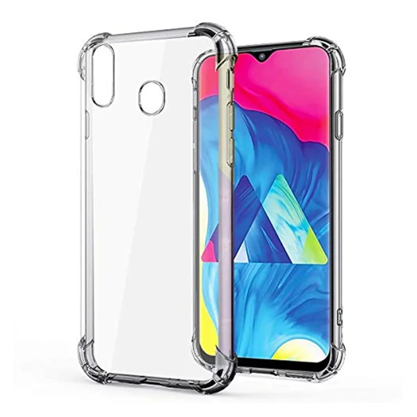 Nettech Samsung Galaxy A20 Uyumlu Rarroz Seri Arka Koruma Kılıf (Şeffaf) NT-80198 - 1