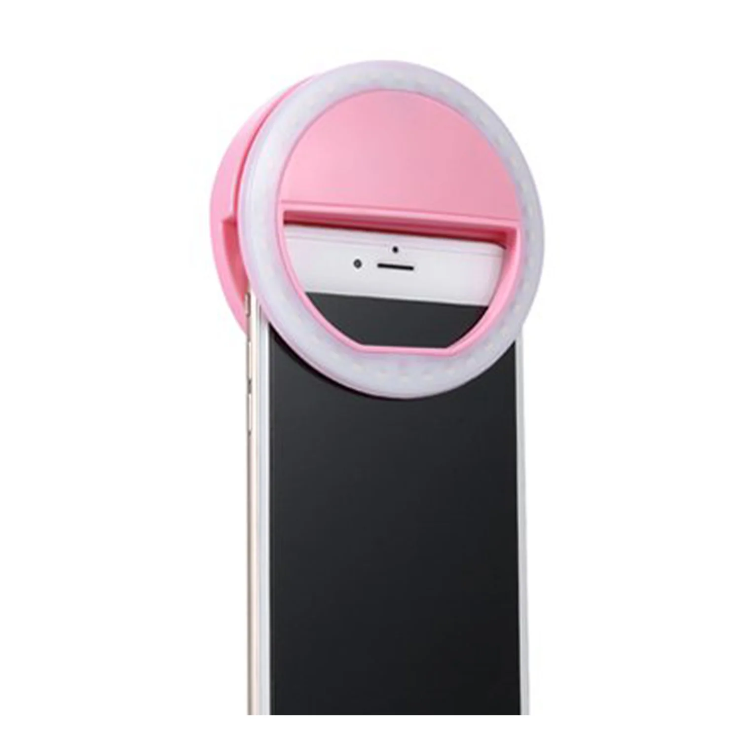 Paleon PLO Led Mandallı Telefon Üstü Aydınlatma Lamba (Pembe) NT-84877