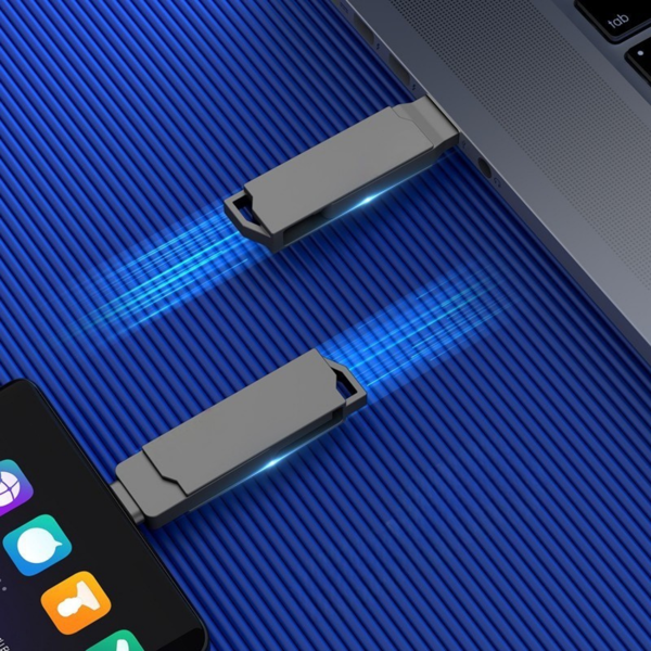 Verico TDDY63 64 Gb USB+Type-C Flash Bellek (Gümüş) NT-95990 - 3