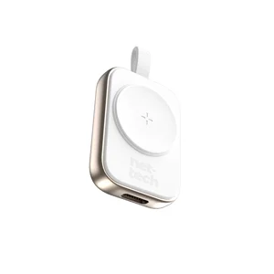 Nettech NT-WCH07 Watch Saat Taşınabilir Kablosuz Wireless Şarj (Beyaz) NT-WCH07