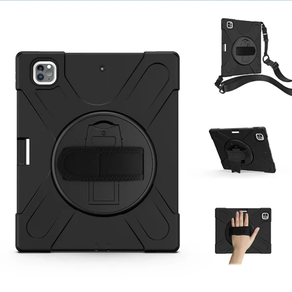 Nettech Apple iPad Pro 11 inç 2.Nesil 2020 Uyumlu Sport Seri Arka Koruma (Siyah) NT-82387 - 2