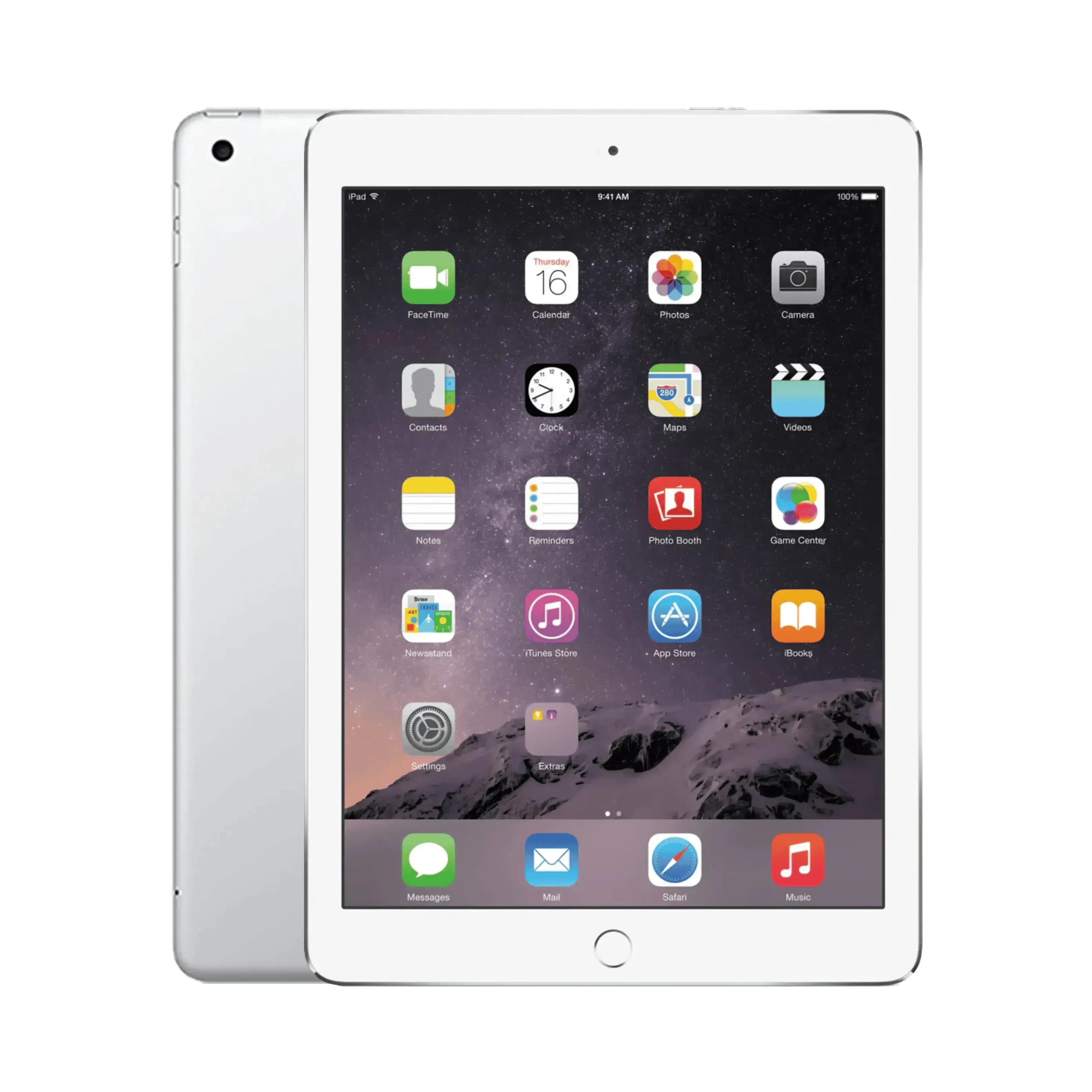 Apple iPad Air (2. Nesil) - 64 GB - 9.7" - Cellular - Gümüş