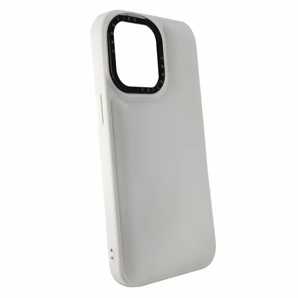 Nettech Apple iPhone 13 Pro Uyumlu Casetify Buff Seri Arka Koruma Kılıf (Beyaz) NT-98212 - 2
