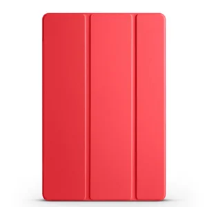 Galaxy Tab A9 Plus Zore Smart Cover Standlı 1-1 Kılıf - Kırmızı