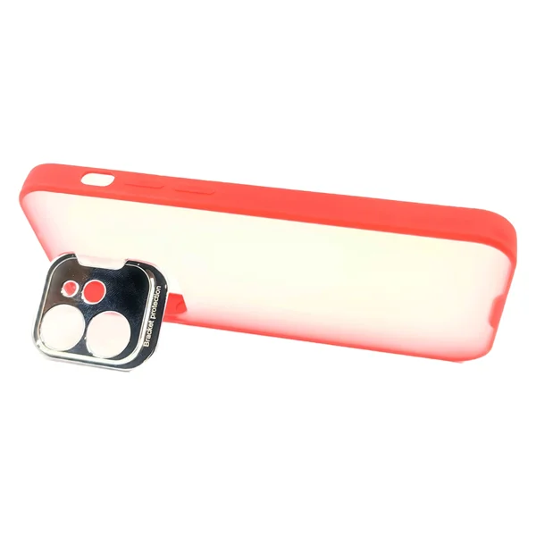 Nettech Apple iPhone 12 Mini Uyumlu Fluence Seri Arka Koruma Kılıf (Kırmızı) NT-88840 - 2