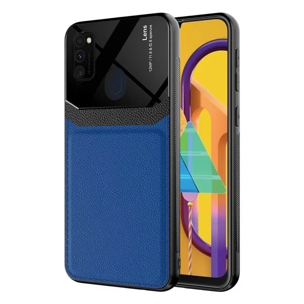 Galaxy M30S Kılıf ​Zore Emiks Kapak - Lacivert - 2