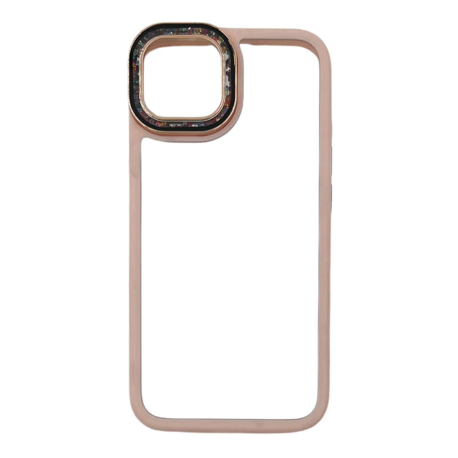 Nettech Apple iPhone 15 Uyumlu NT-N027 Diamond Arka Koruma Kılıf (Pembe) NT-106928