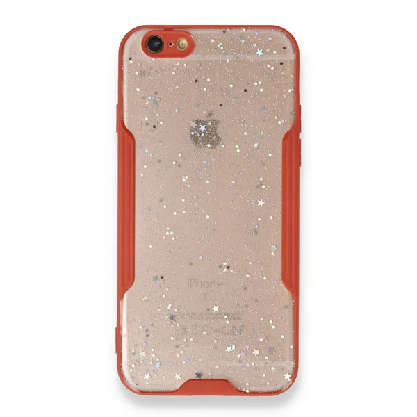 Nettech Apple iPhone 6S Uyumlu Platin Simli Arka Koruma Kılıf (Karışık/Çok Renkli) NT-89581 - 3