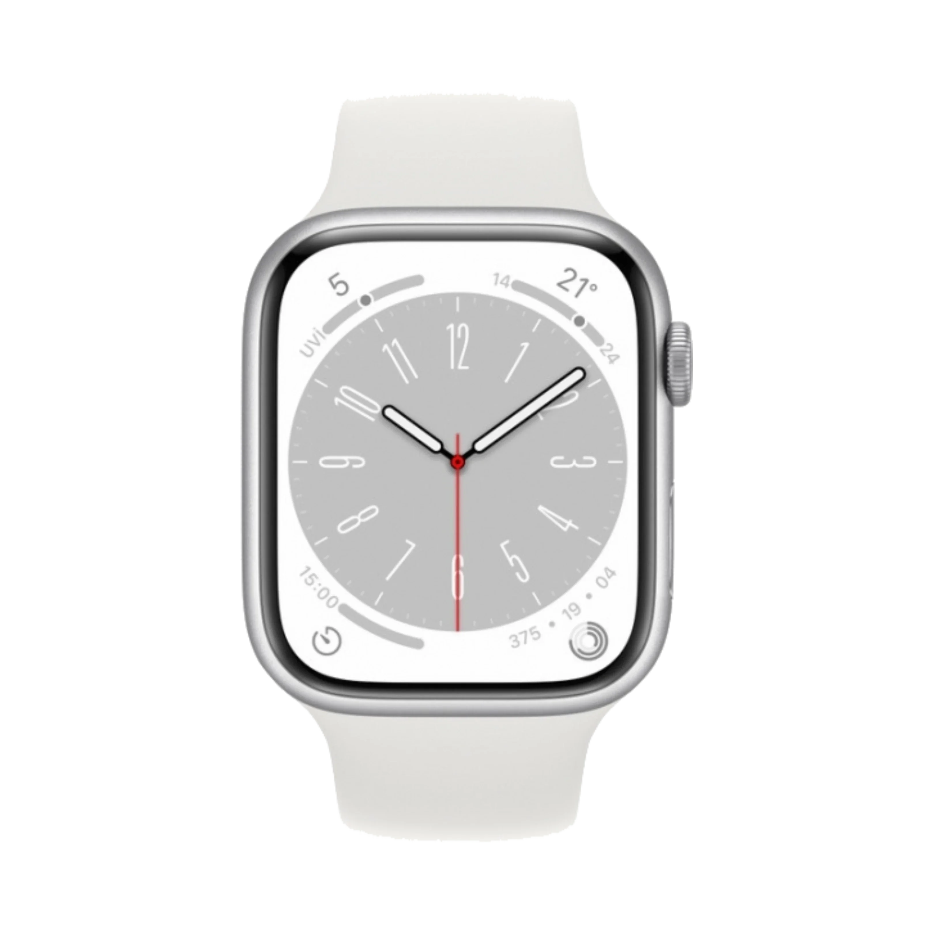 Apple Watch Series 8 - Alüminyum - 45mm - GPS - Gümüş