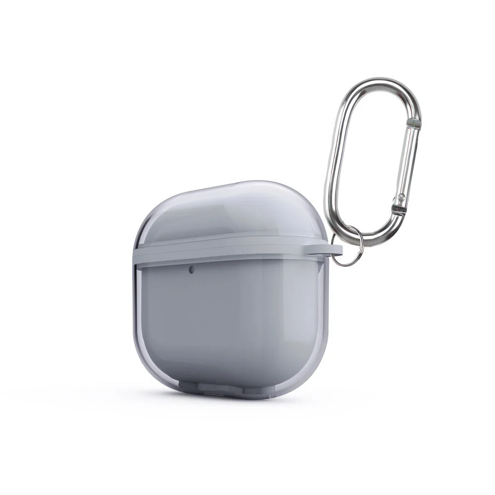 Apple Airpods 4 Zore Airbag 42 Askı Aparatlı Kulaklık Kılıfı - Gri