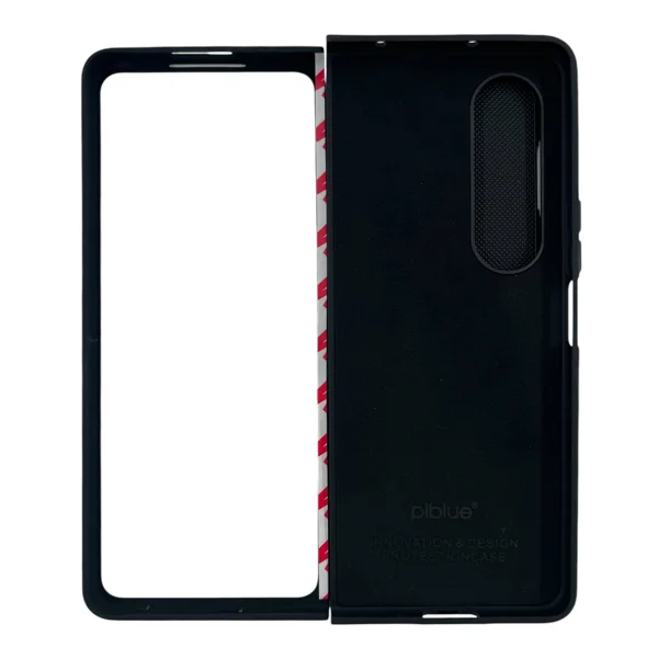 Nettech Samsung Galaxy Z Fold 4 Uyumlu Manyetik Standlı Seri Arka Koruma Kılıf (Siyah) NT-111531 - 3