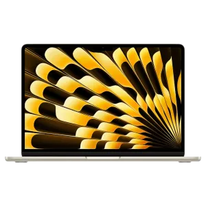 Apple MacBook Air 13" - M3 chip with 8-core CPU and 8-core GPU - 24 GB - 256 GB - Yıldız ışığı