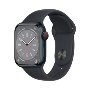 Apple Watch Series 8 - Alüminyum - 41mm - Cellular - Gece yarısı