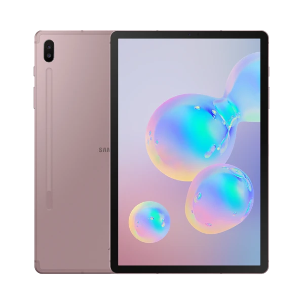 Samsung Galaxy Tab S6 - 128 GB - 10.5 inç - Wi-Fi - Pembe - 1