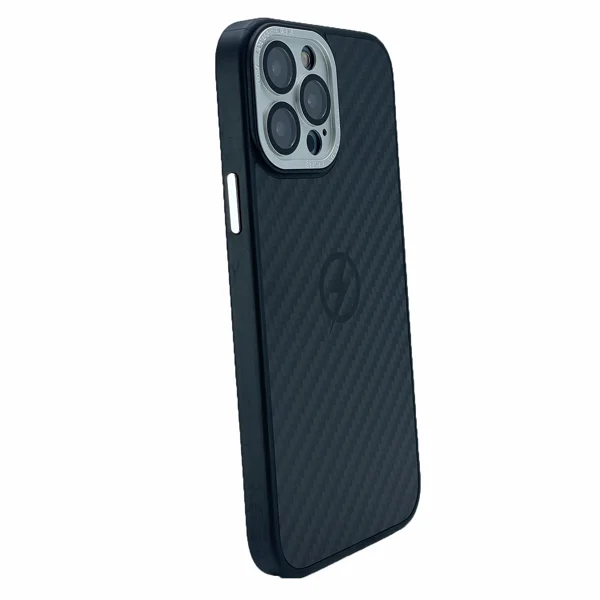 Nettech Apple iPhone 13 Pro Uyumlu Grand Karbon Seri Arka Koruma Kılıf (Sierra Mavisi) NT-100492 - 2