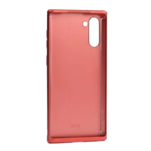 Galaxy Note 10 Kılıf Zore 360 3 Parçalı Rubber Kapak - Kırmızı