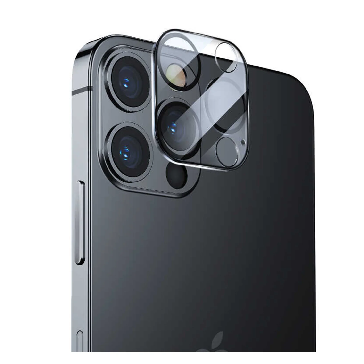 Nettech Apple iPhone 12 Pro Uyumlu Kamera Cam Koruyucu (Şeffaf) NT-84231