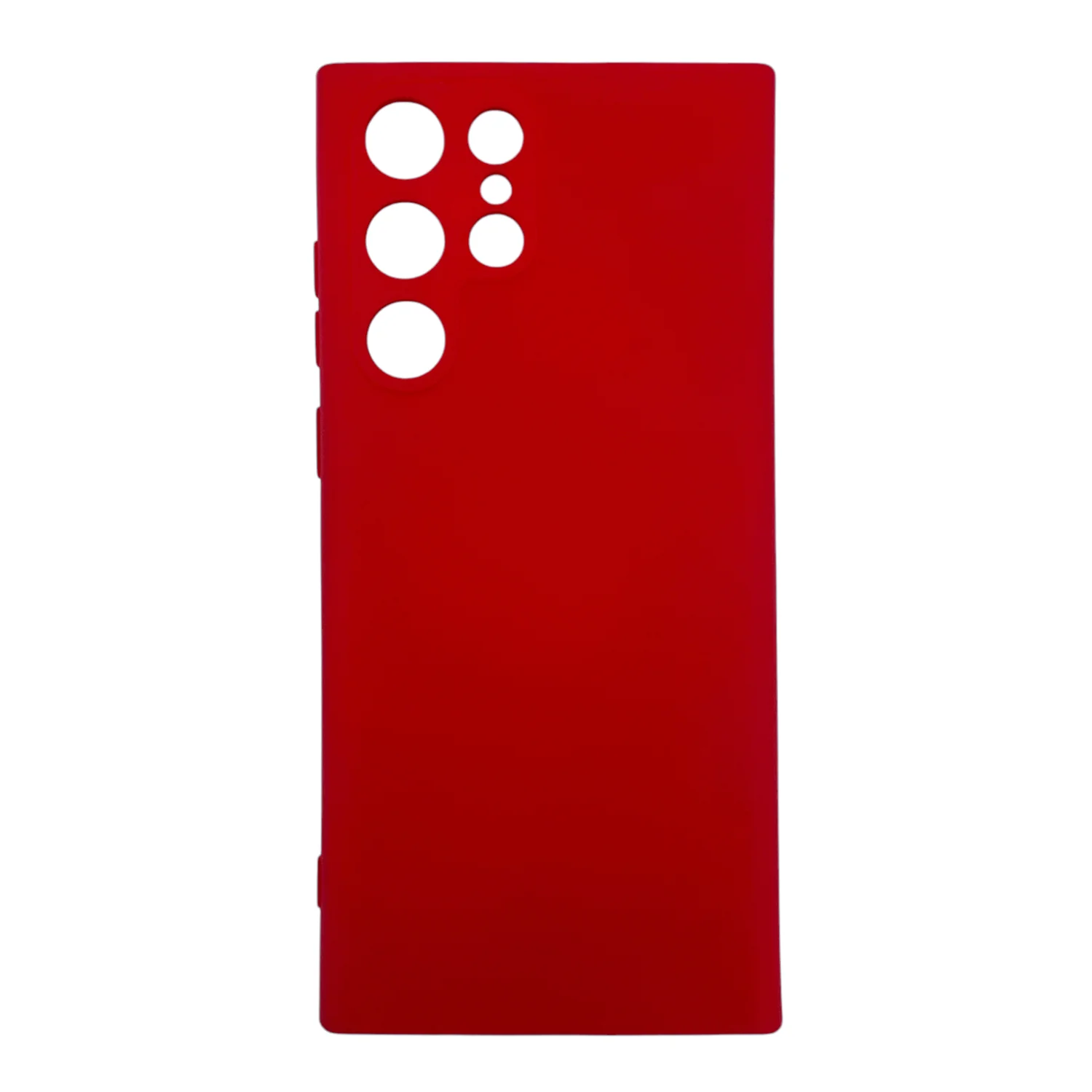Nettech Samsung Galaxy S22 Ultra Uyumlu Nano Arka Koruma Kılıf (Kırmızı) NT-94116