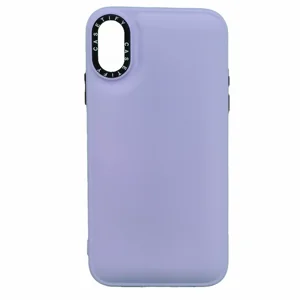 Nettech Apple iPhone XR Uyumlu Casetify Buff Seri Arka Koruma Kılıf (Lila) NT-98183
