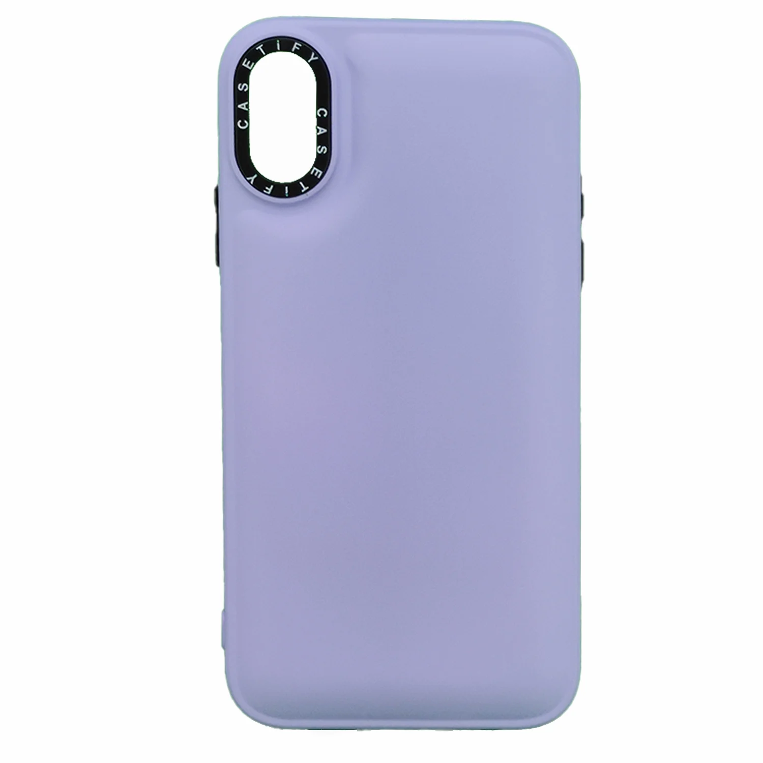 Nettech Apple iPhone XR Uyumlu Casetify Buff Seri Arka Koruma Kılıf (Lila) NT-98183