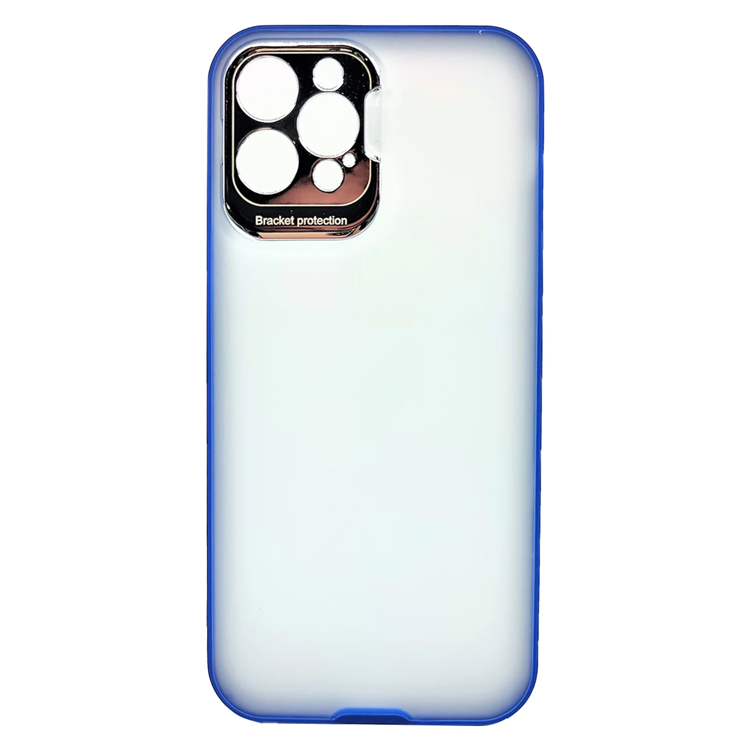 Nettech Apple iPhone 12 Pro Uyumlu Fluence Seri Arka Koruma Kılıf (Mavi) NT-88852