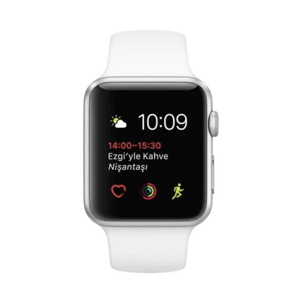Apple Watch Series 2 - Alüminyum - 42mm - GPS - Gümüş