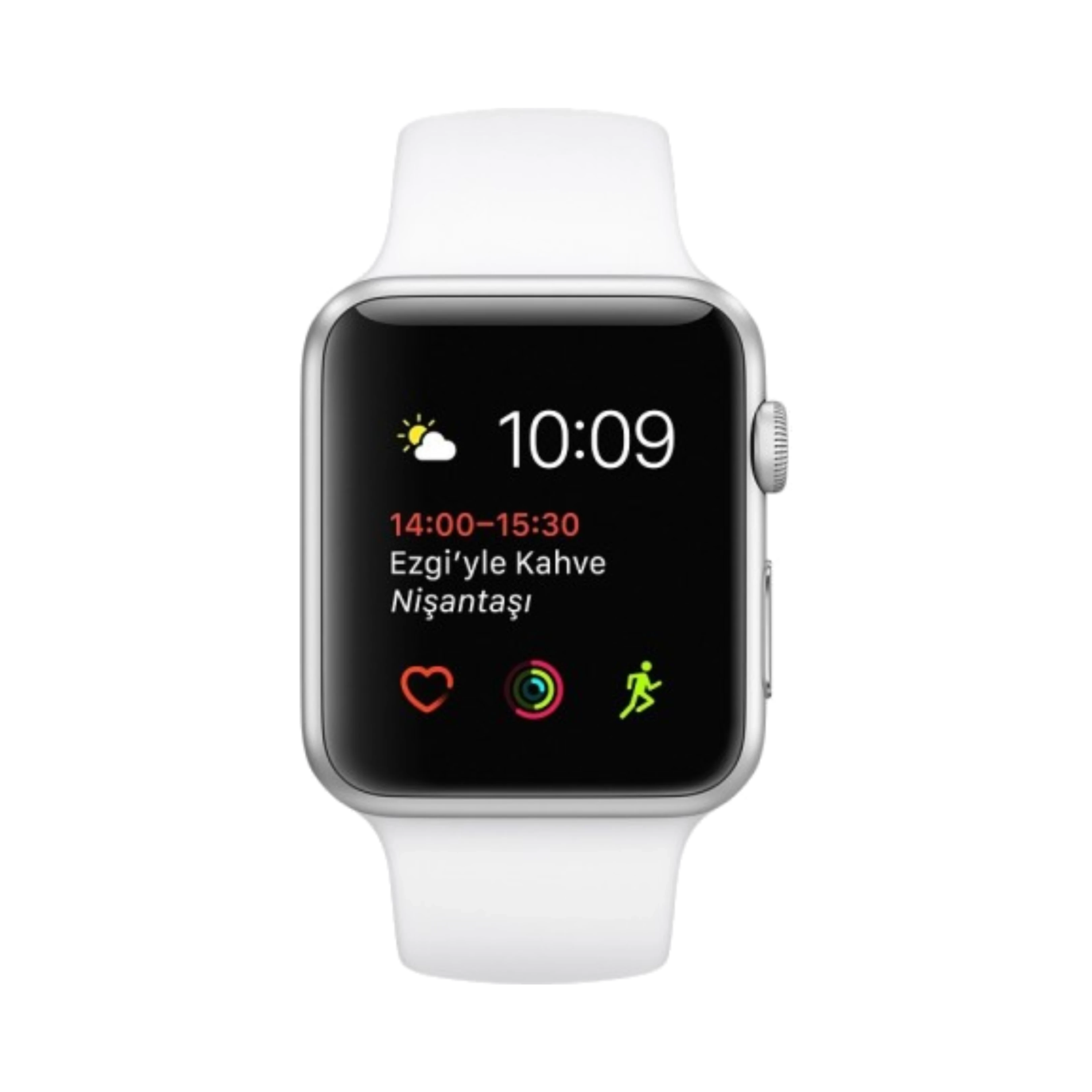 Apple Watch Series 2 - Alüminyum - 42mm - GPS - Gümüş